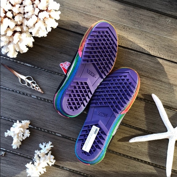 🌴🔆VANS- RAINBOW GITTER PLATFORM SPIL ON’S🔆🌴 - Picture 11 of 14